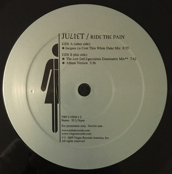 Juliet - Ride The Pain