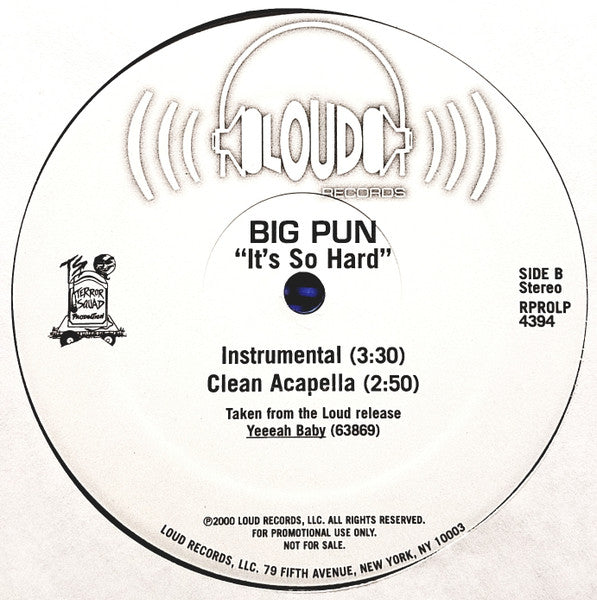 Big Punisher - It's So Hard
