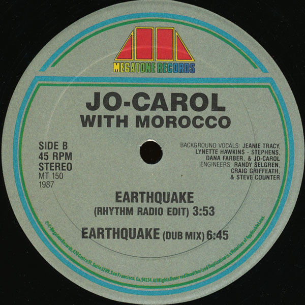Jo-Carol - Earthquake