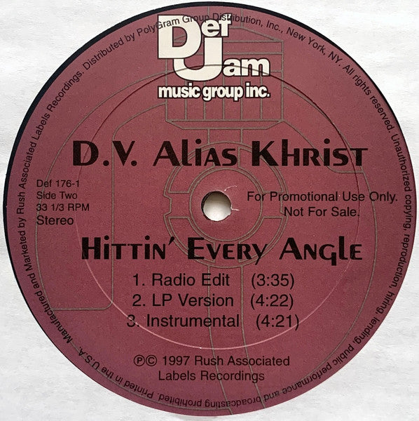 D.V. Alias Khrist - Bassline