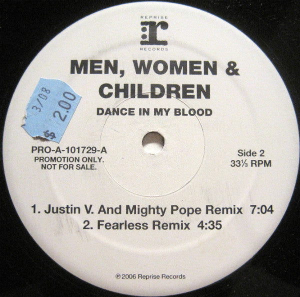 Men, Women & Children - Dance In My Blood