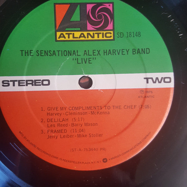 The Sensational Alex Harvey Band - Live