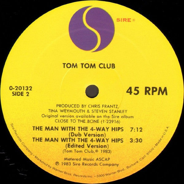 Tom Tom Club - The Man With The 4-Way Hips
