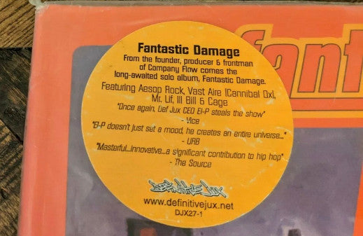 EL-P - Fantastic Damage (3LP, 1st PRESS, 2002)