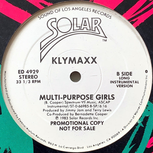 Klymaxx - Multi-Purpose Girls