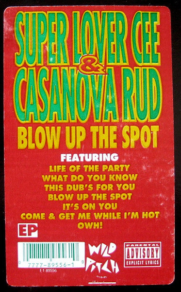 Super Lover Cee & Casanova Rud - Blow Up The Spot