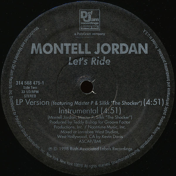 Montell Jordan - Let's Ride