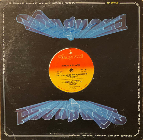 Carol Williams - You've Reached The Bottom Line
