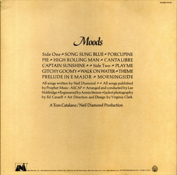 Neil Diamond - Moods