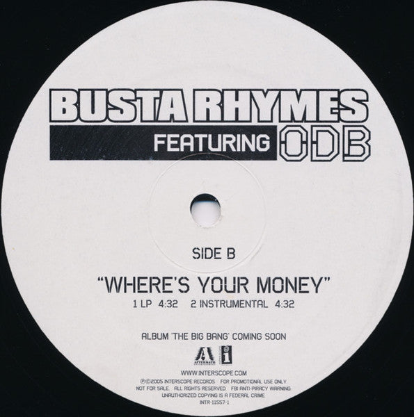 Busta Rhymes - Where's Your Money