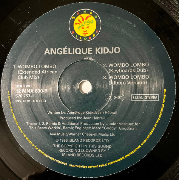 Angélique Kidjo - Wombo Lombo