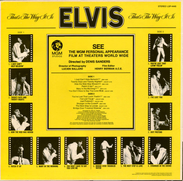 Elvis Presley - That's The Way It Is