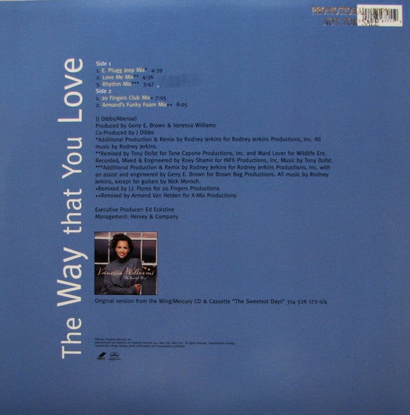 Vanessa Williams - The Way That You Love