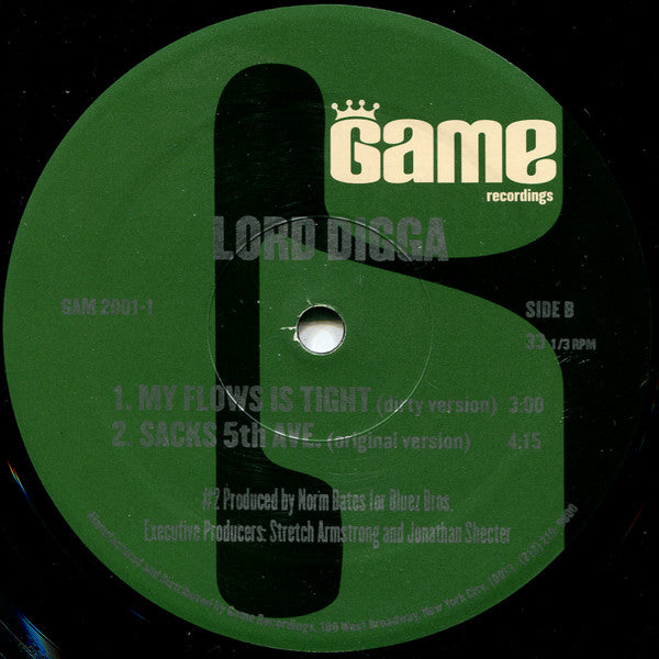 Lord Digga - My Flows Is Tight