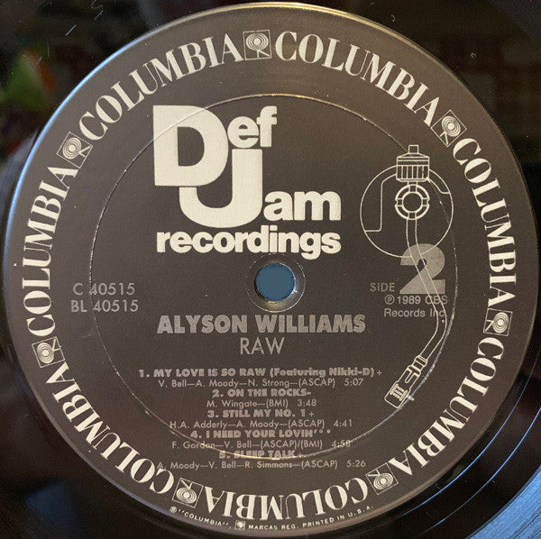 Alyson Williams - Raw