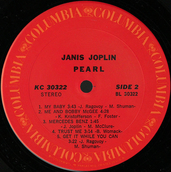 Janis Joplin - Pearl