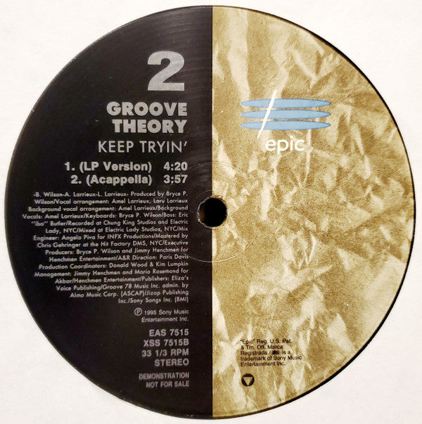 Groove Theory - Keep Tryin'