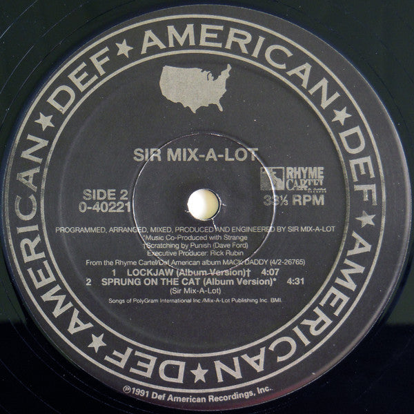 Sir Mix-A-Lot - One Time's Got No Case