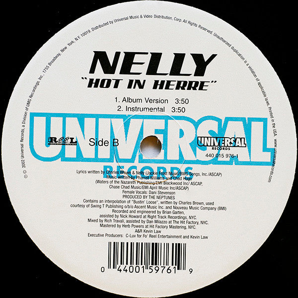 Nelly - Hot In Herre