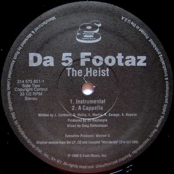 Da 5 Footaz - The Heist