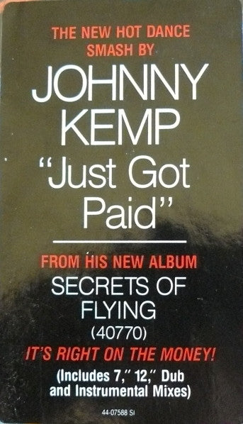 Johnny Kemp - Just Got Paid