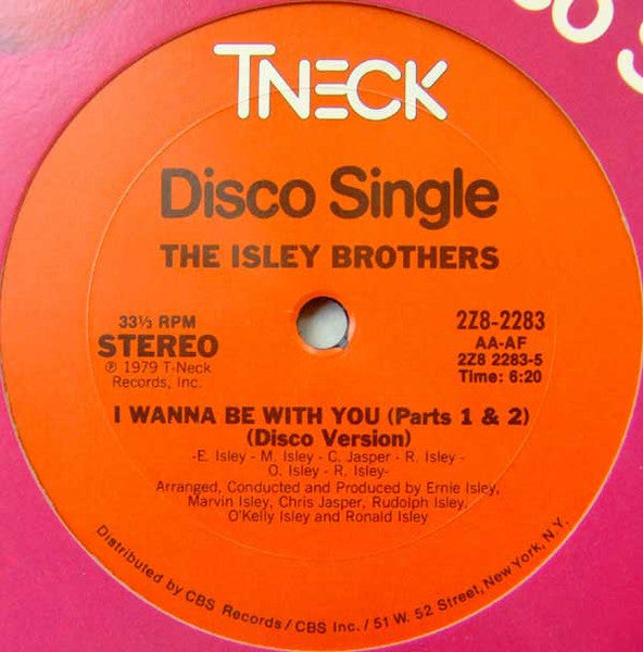 The Isley Brothers - Rockin' With Fire / I Wanna Be With You