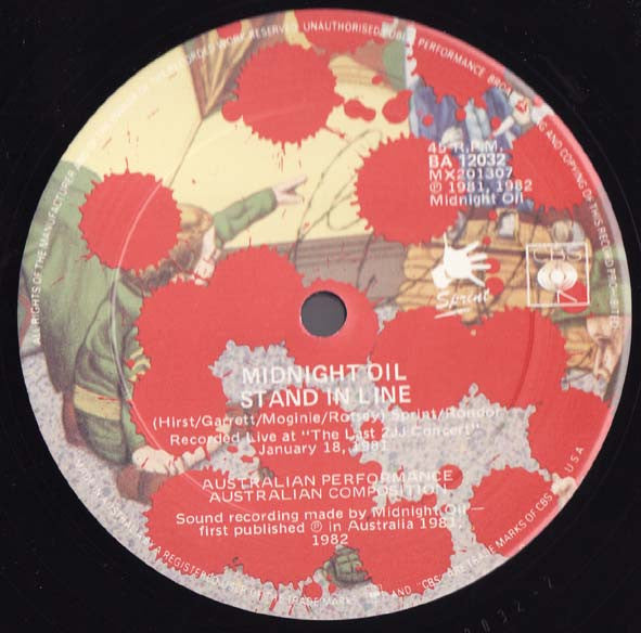 Midnight Oil - Armistice Day