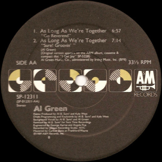 Al Green - As Long As We're Together