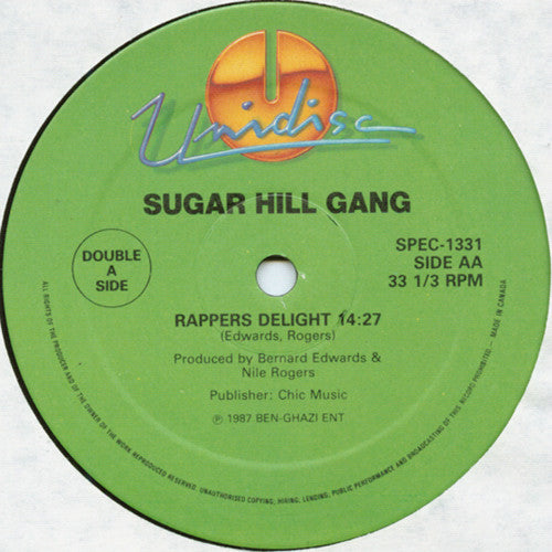 Grandmaster Flash & The Furious Five - The Message / Rappers Delight