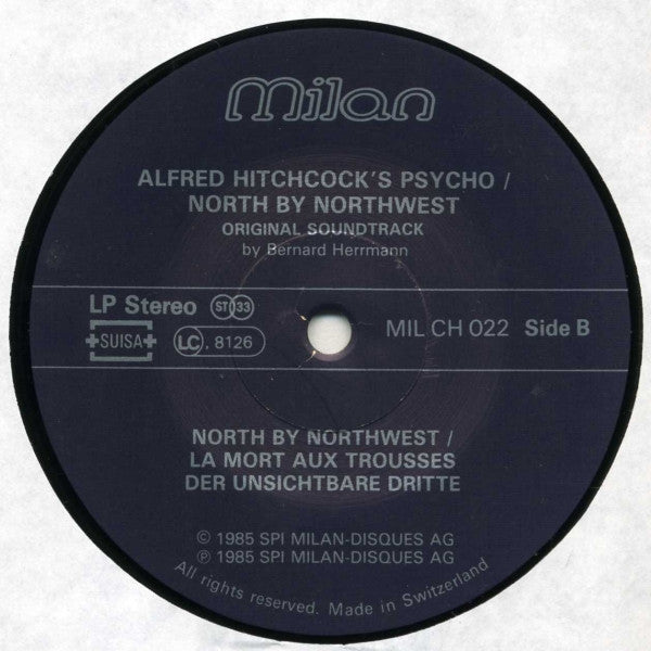 Bernard Herrmann - Alfred Hitchcock's Film Music: Psycho - Psychose / North By Northwest - La Mort Aux Trousses