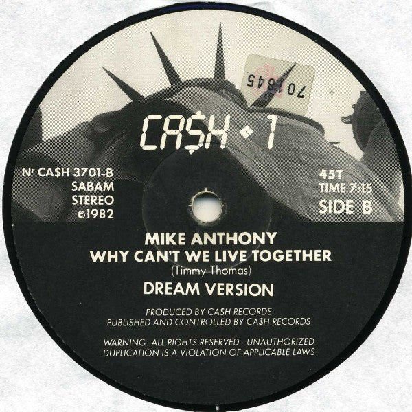 Mike Anthony - Why Can't We Live Together...