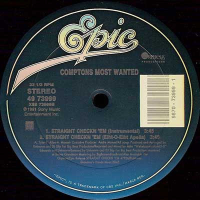 CMW - Straight Checkn 'Em (Special 12" Mixes)