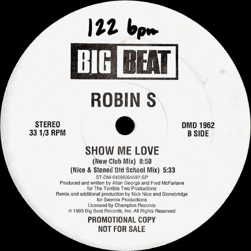 Robin S. - Show Me Love