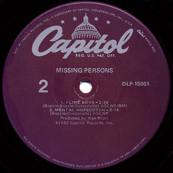 Missing Persons - Missing Persons