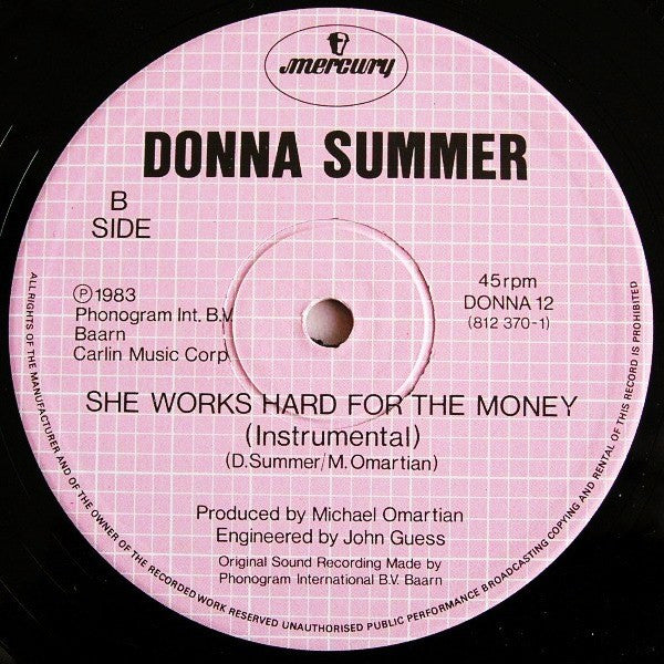 Donna Summer - She Works Hard For The Money