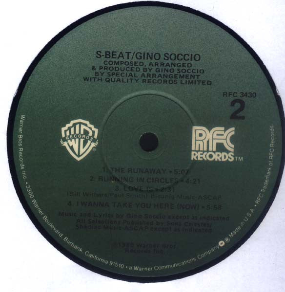 Gino Soccio - S-Beat