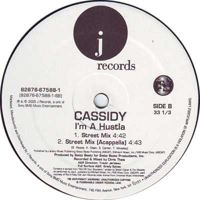 Cassidy (3) - I'm A Hustla