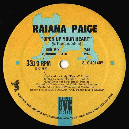Raiana Paige - Open Up Your Heart