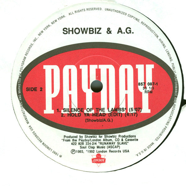 Showbiz & A.G. - Bounce Ta This