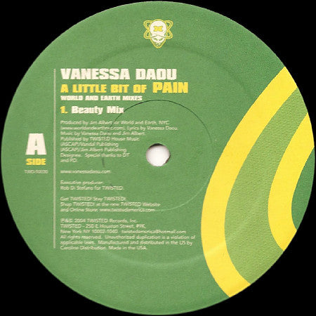Vanessa Daou - A Little Bit Of Pain (World And Earth Mixes)