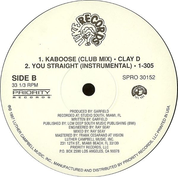 Beat Master Clay D. - Kaboose / You Straight