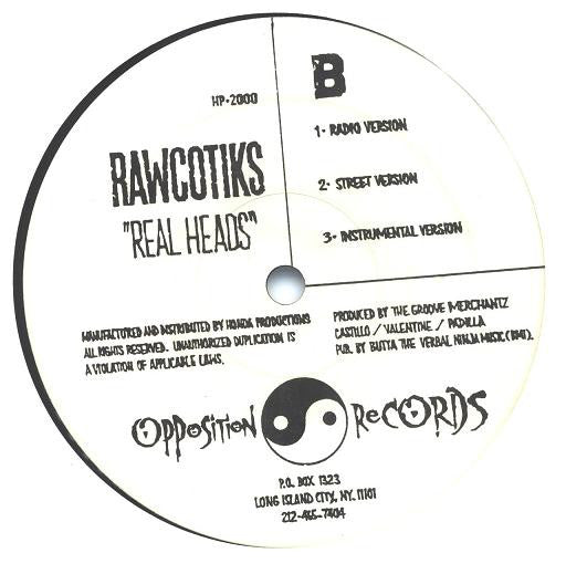 Rawcotiks - Nevertheless / Real Heads