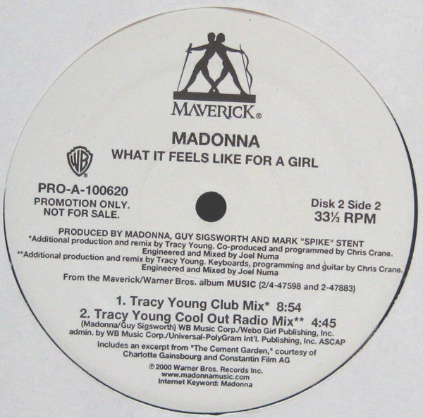 Madonna - What It Feels Like For A Girl