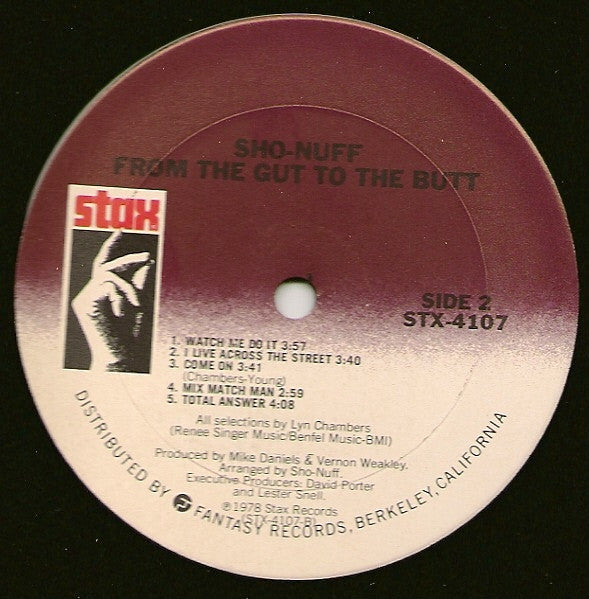 Sho Nuff - From The Gut To The Butt