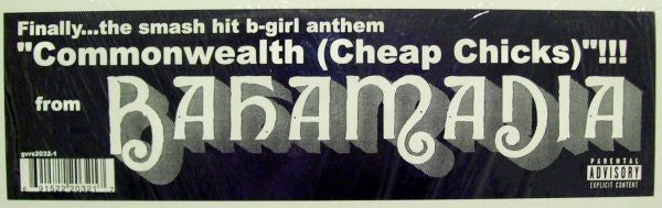 Bahamadia - Commonwealth (Cheap Chicks)