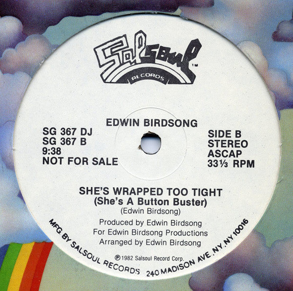 Edwin Birdsong - She's Wrapped Too Tight (She's A Button Buster)