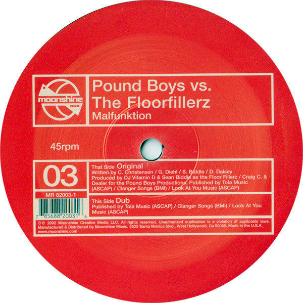 Pound Boys - Malfunktion