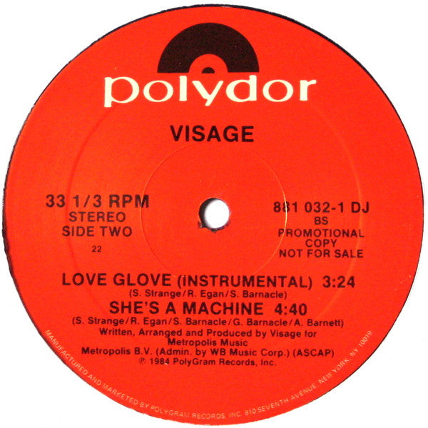 Visage - Love Glove