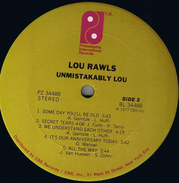 Lou Rawls - Unmistakably Lou
