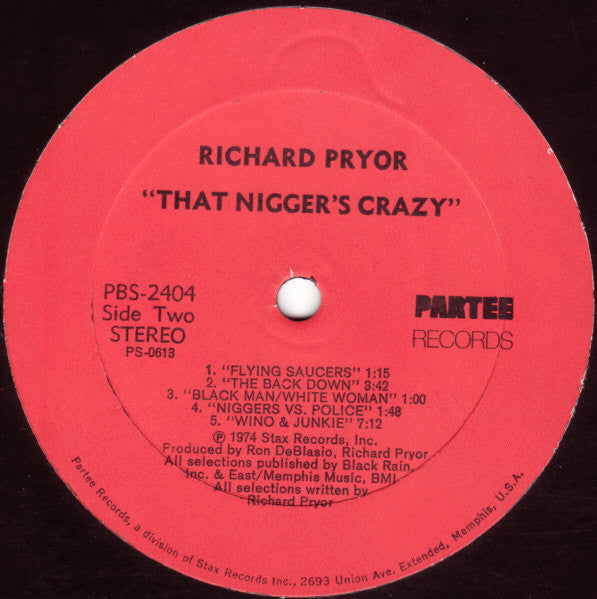Richard Pryor - That Nigger's Crazy